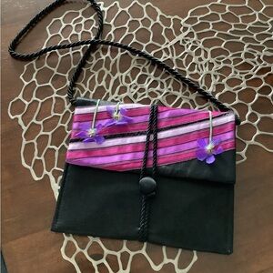 Gwen Jackson Vintage Floral Silk Clutch